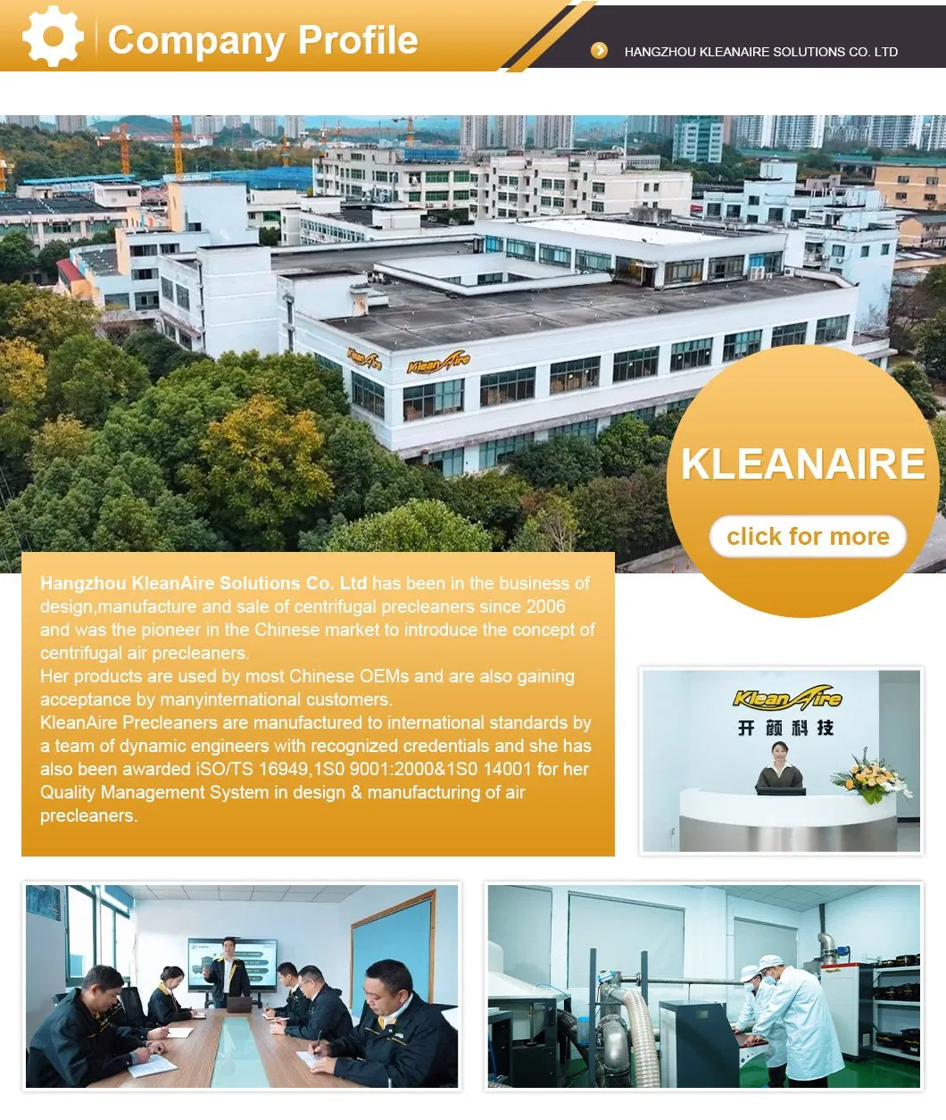 Multi Stage Cyclonic Filter System for Efficient Dust Removal